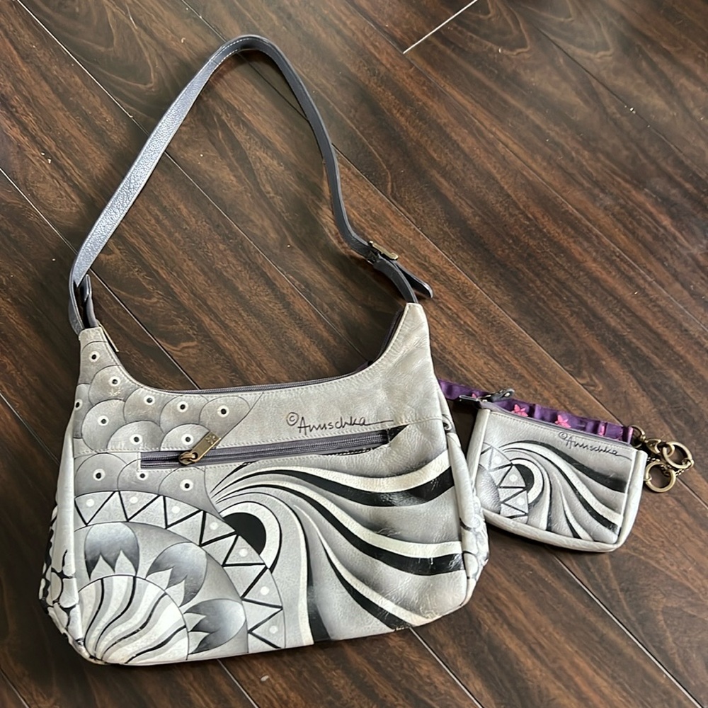 Anuschka Purse and Coin Purse
